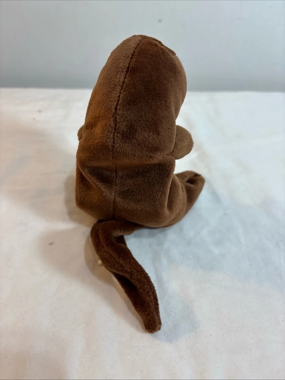 TY Beanie  Seaweed Baby Brown Otter Plush - Soft Brown Small Pet Toy. 1995/1996